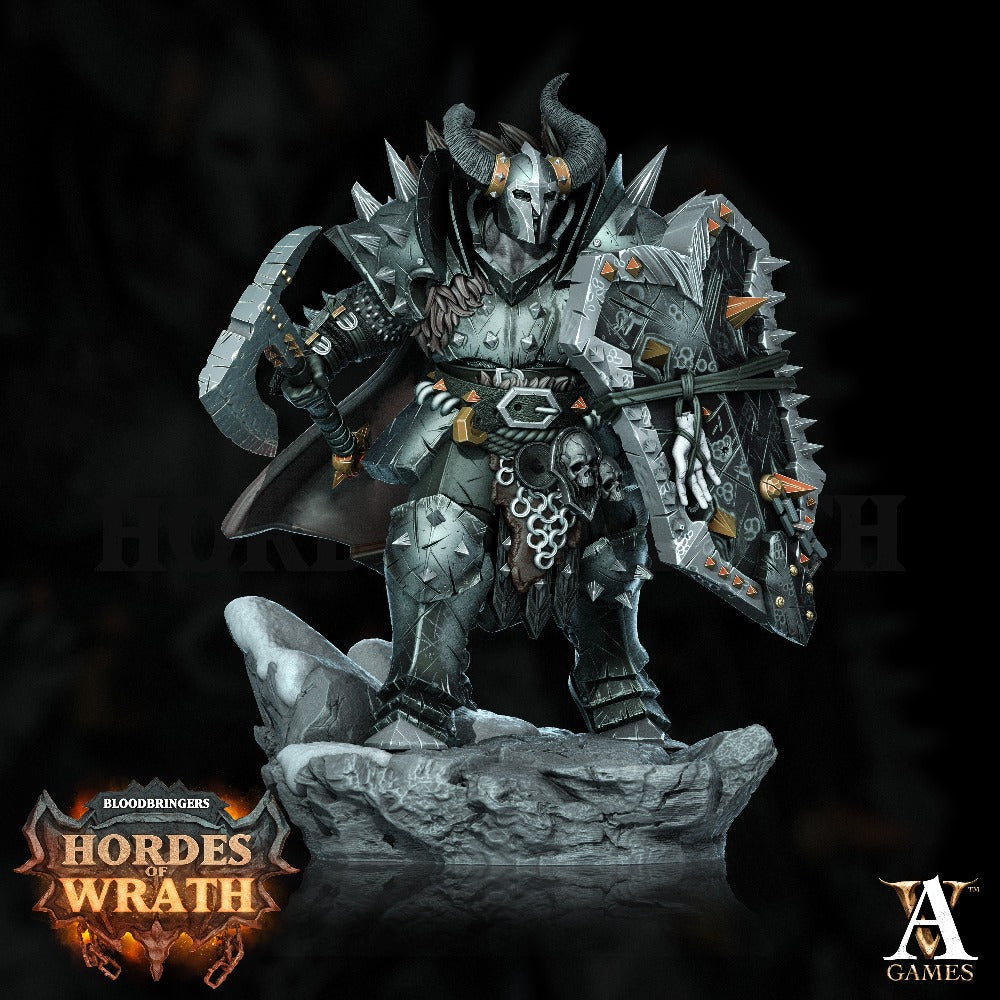 Gorkal Wrathenites - Pose 1 sculpted by Archvillain Games