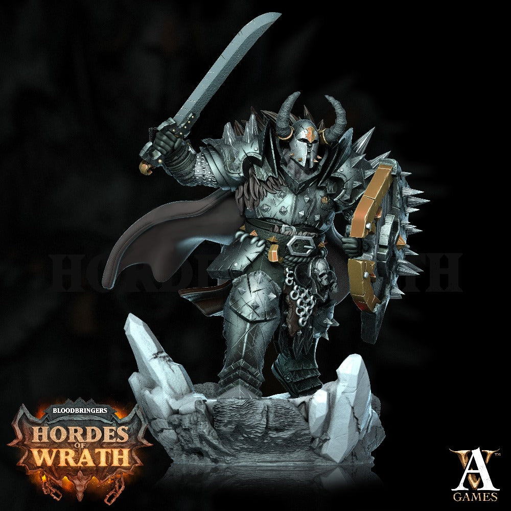 Gorkal Wrathenites - Pose 2 sculpted by Archvillain Games