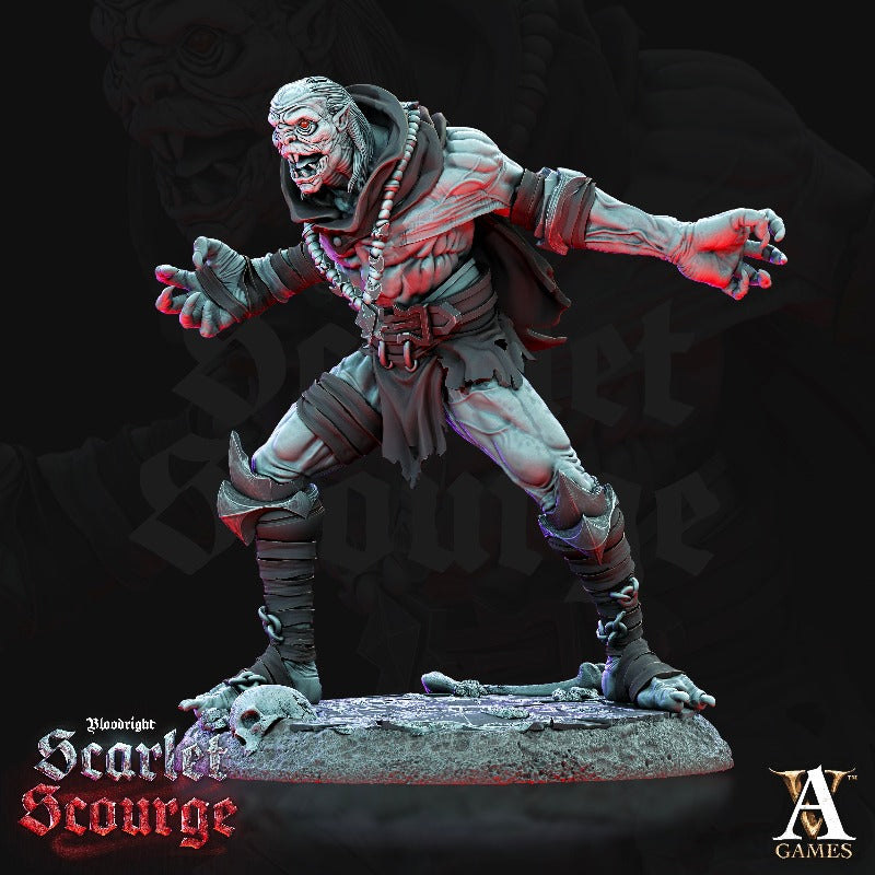 Awakened Ghoul sculpted by Archvillain Games