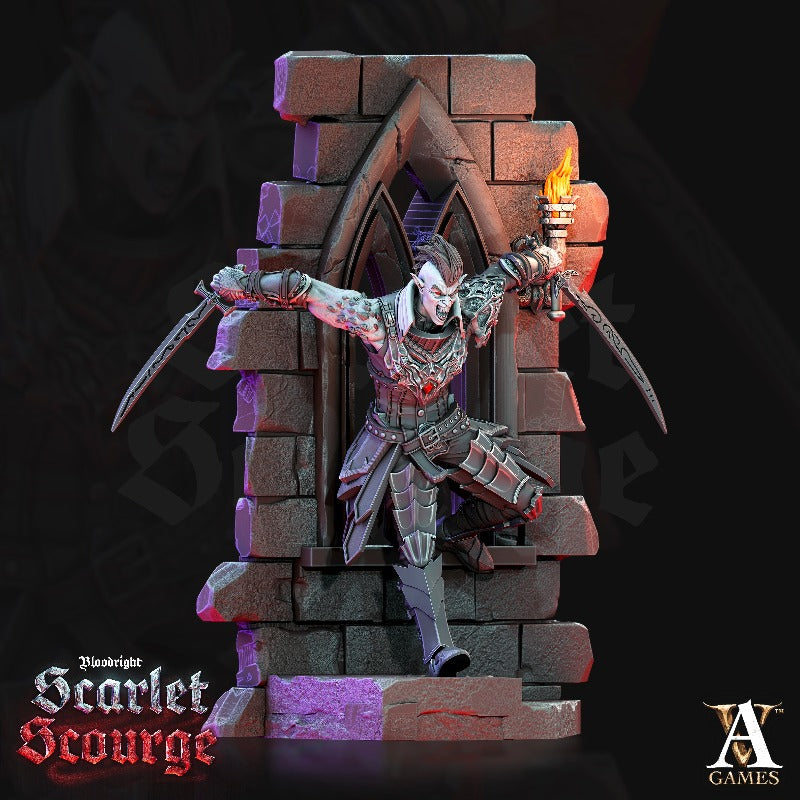 Bloodspawn Templar sculpted by Archvillain Games