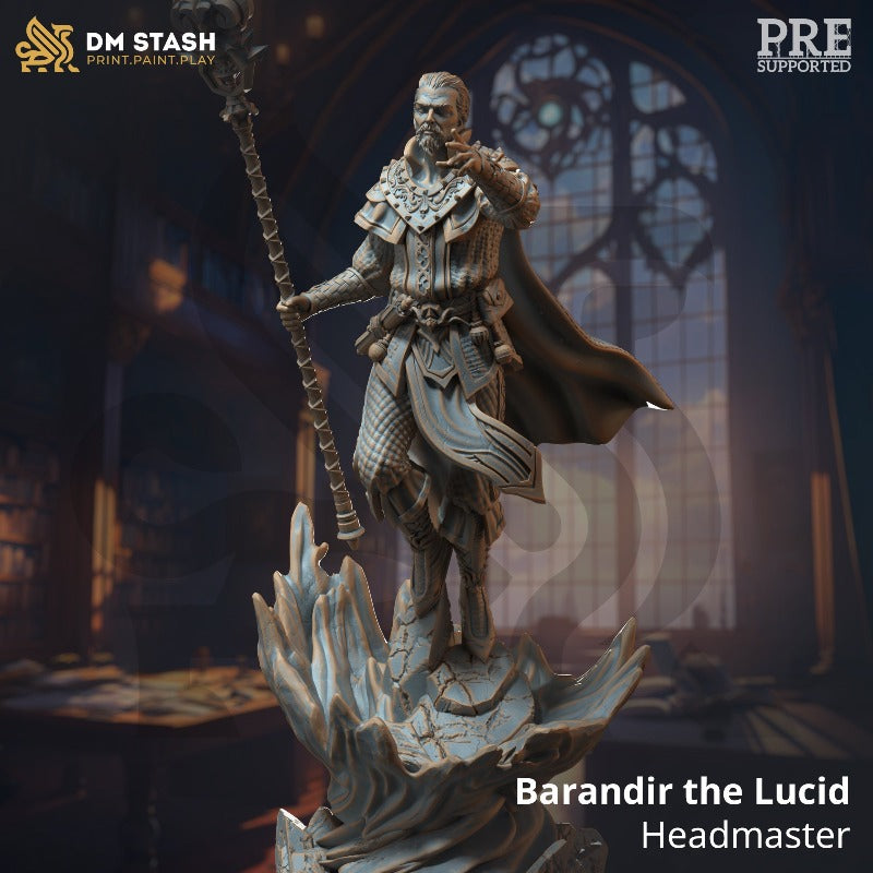 miniature Barandir the Lucid - Headmaster sculpted by DM Stash