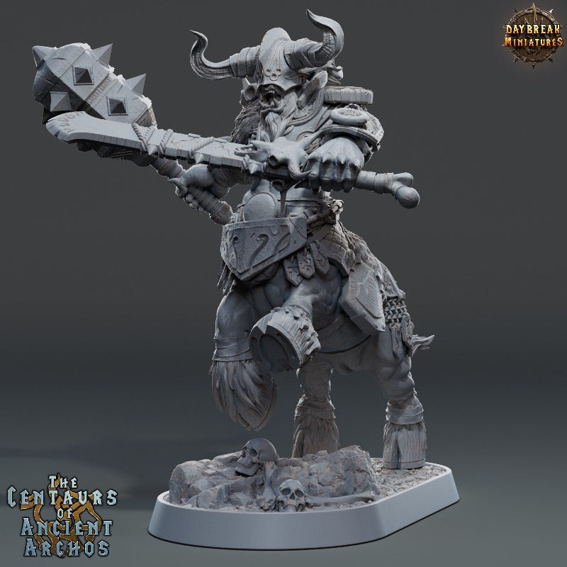 miniature Barrian The Diamond Hooved sculpted by Daybreak Miniatures