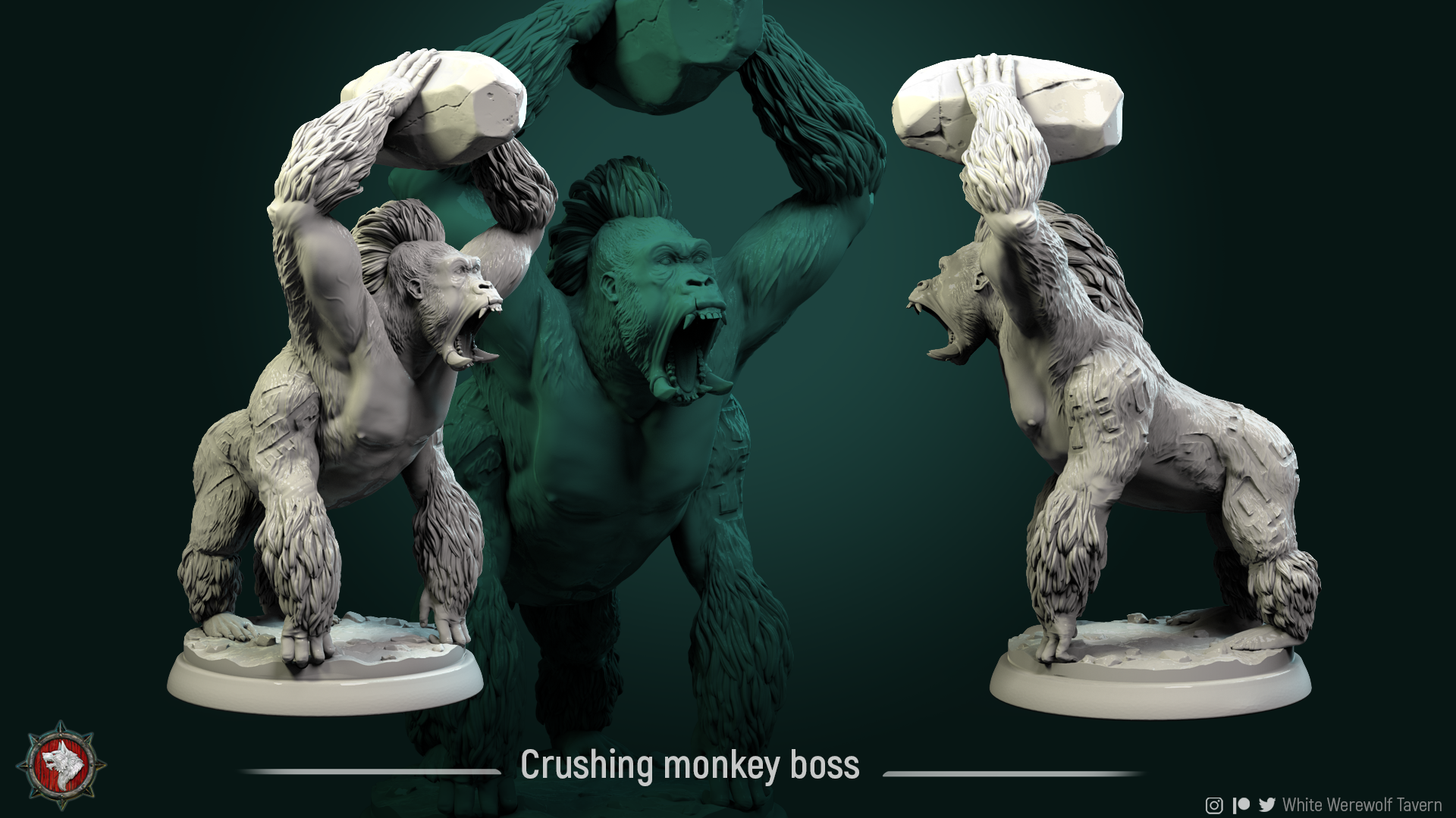 Crushing Monkey Boss