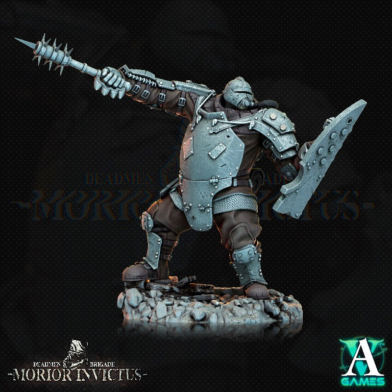 miniature Morior Iron Guard sculpted by Archvillain Games