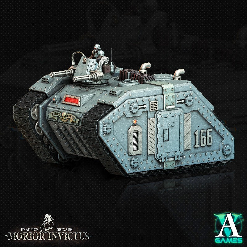 miniature Morior M1 Badger sculpted by Archvillain Games