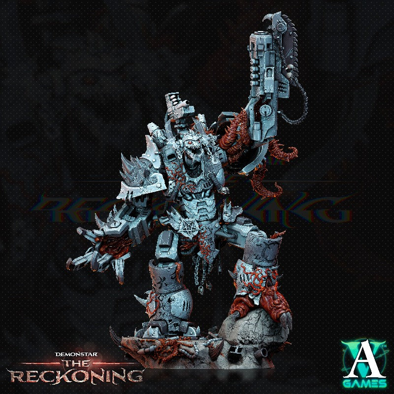 miniature Devastator #2 sculpted by Archvillain Games