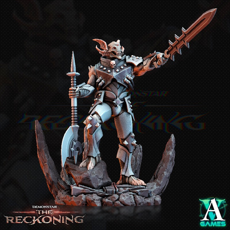 miniature Armari Light Infantry #3 sculpted by Archvillain Games