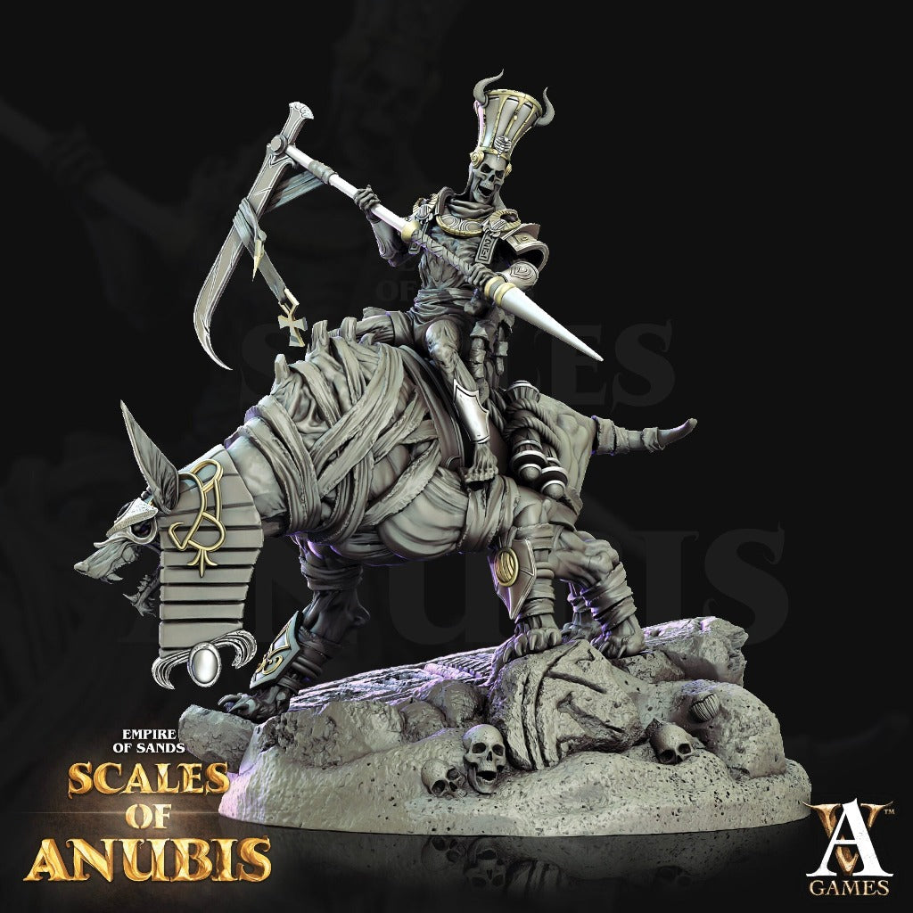 Anubian Wardog Riders miniature sculpted by Archvillain Games