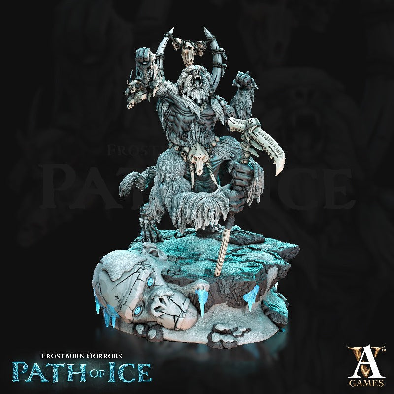 miniature Apalumi pose 2 sculpted by Archvillain Games