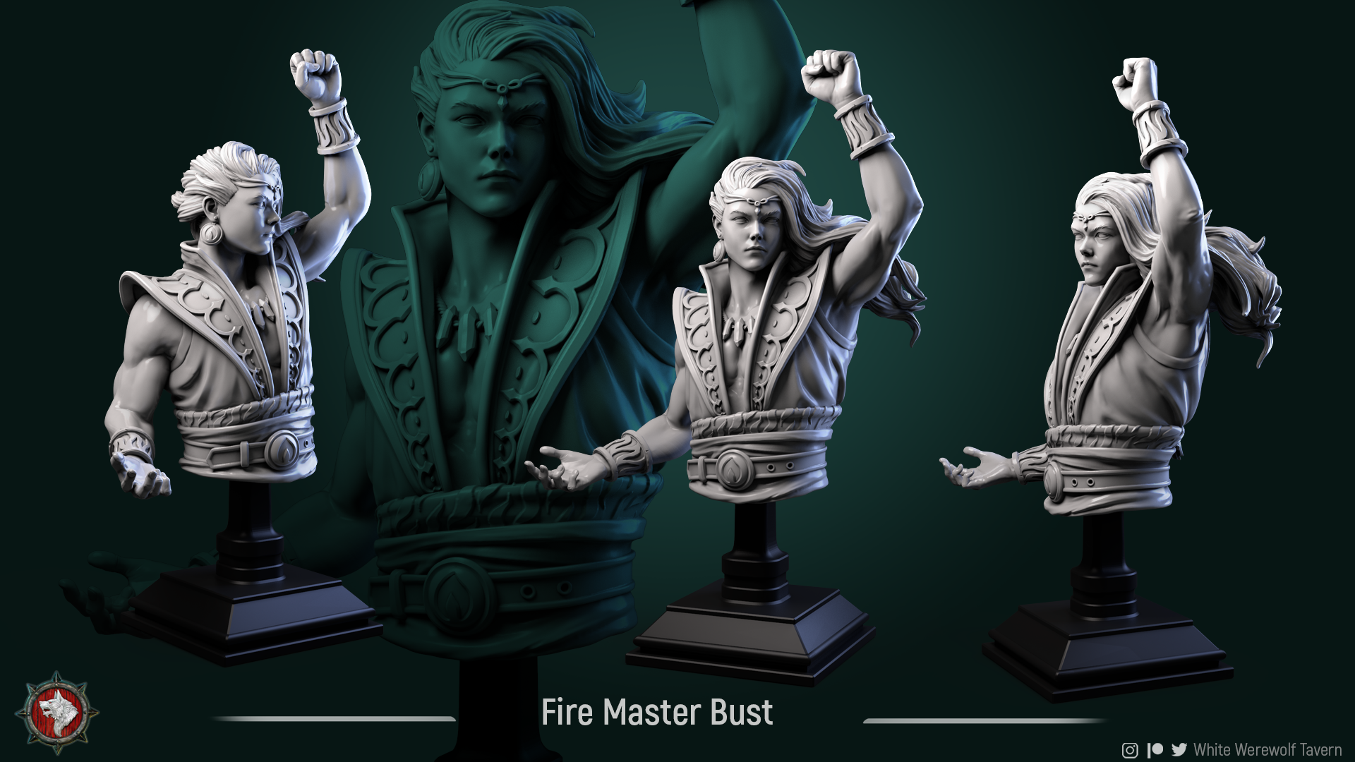 Fire Master Bust