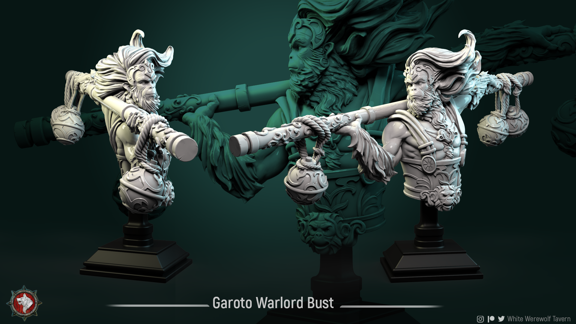 Garoto Warlord Bust