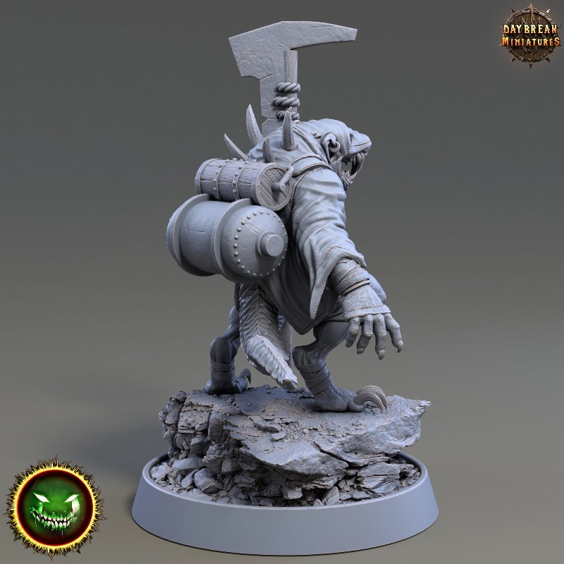 iniature Gauger Lepersnout sculpted by Daybreak Miniatures