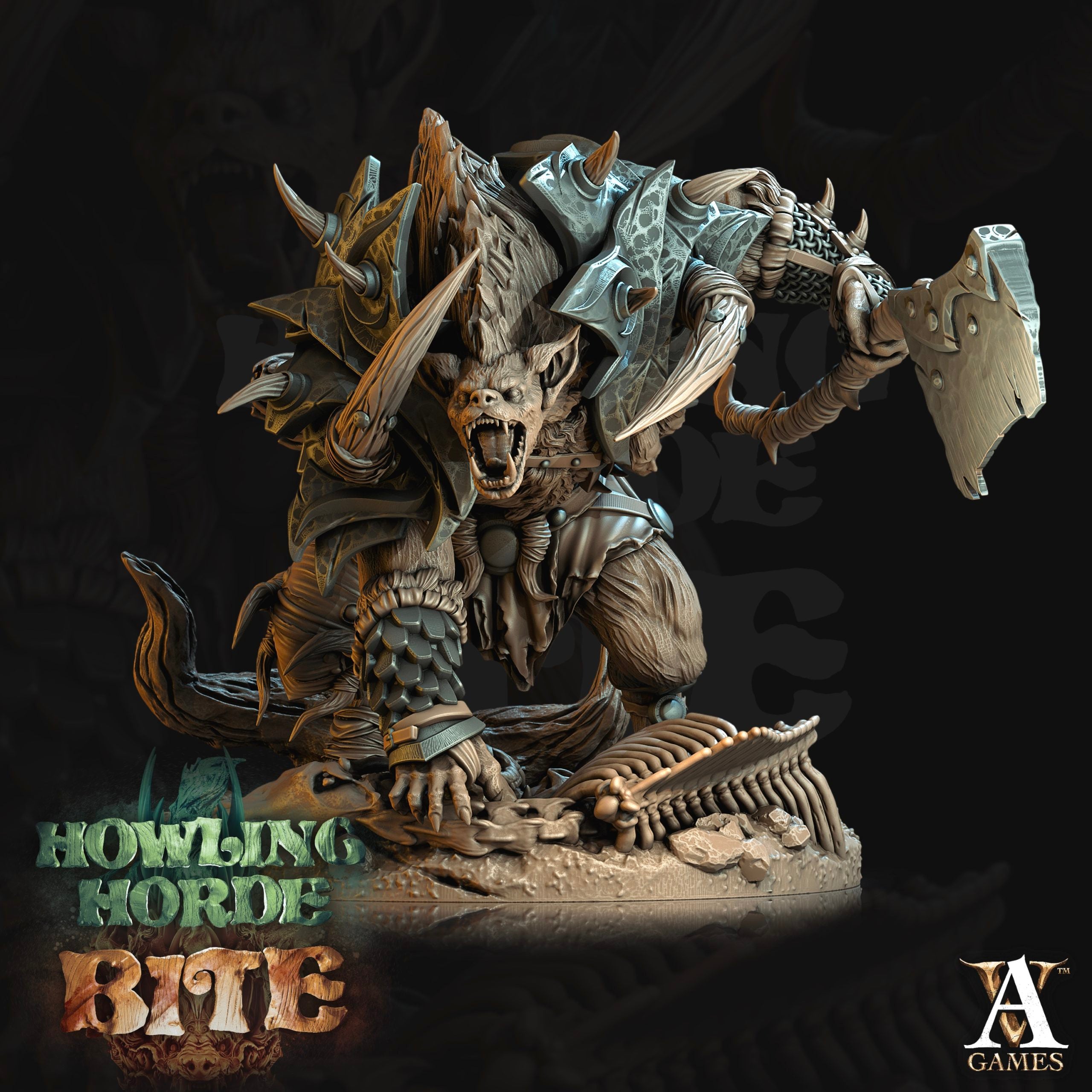 Gnoll Brutes #03 (Axe Standing)