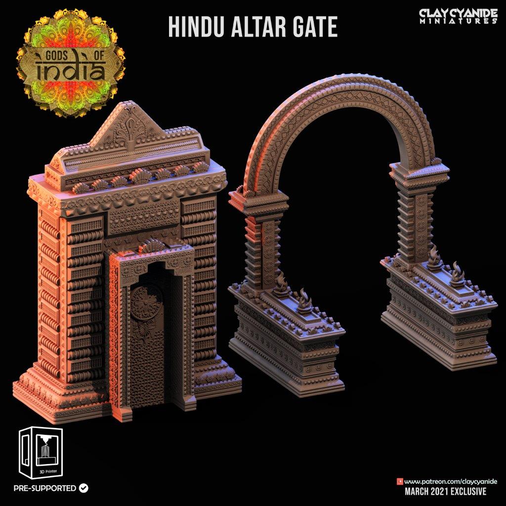 Hindu Altar Gate