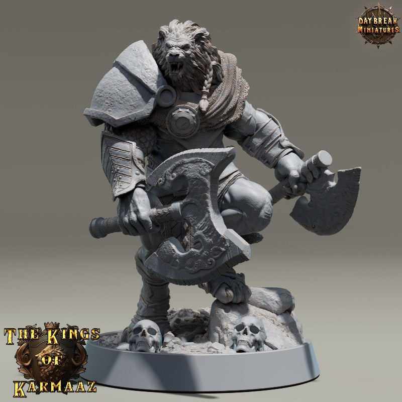 miniature King Heartrender sculpted by Daybreak Miniatures