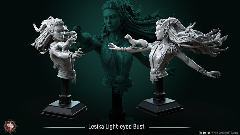 Lesika Light Eyed Bust