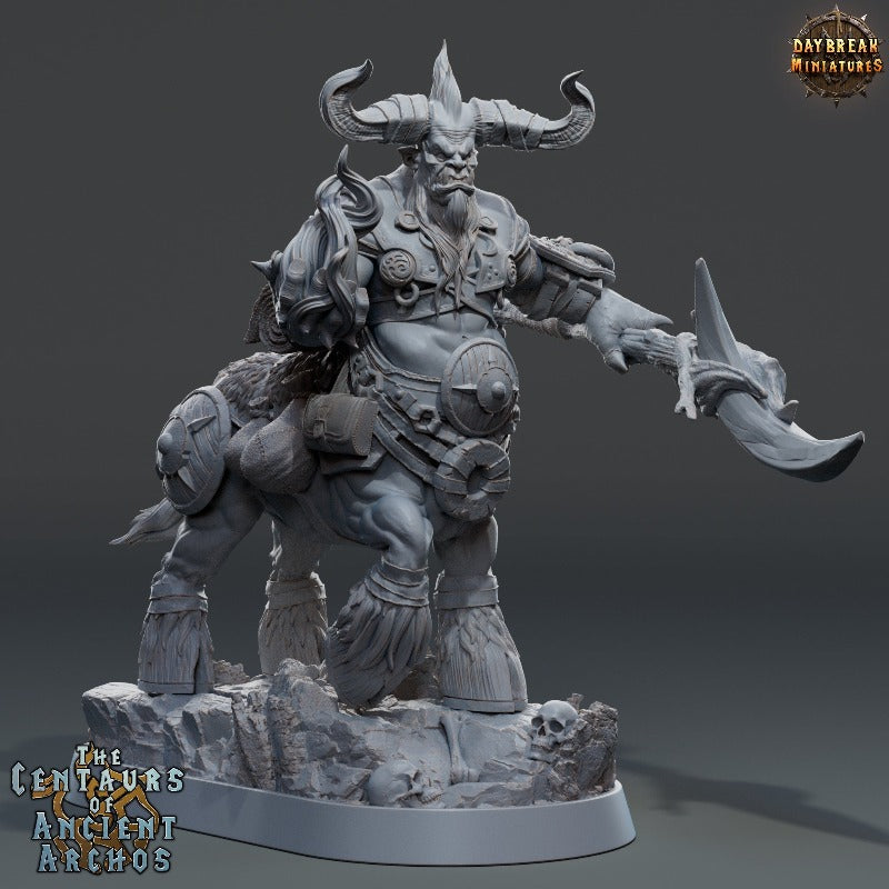 miniature Lord Destrius sculpted by Daybreak Miniatures