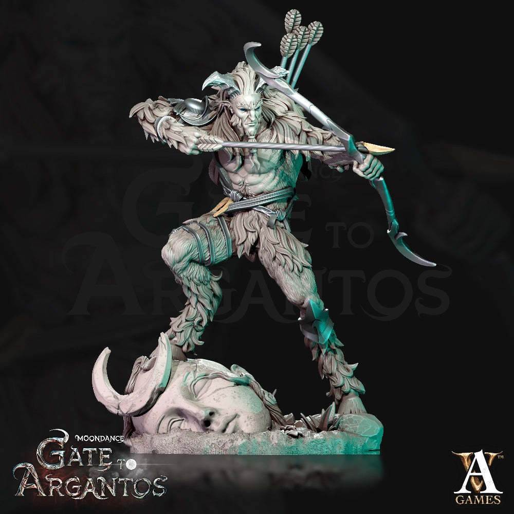 miniature Celadren's Hunter 1 sculpted by Archvillain Games