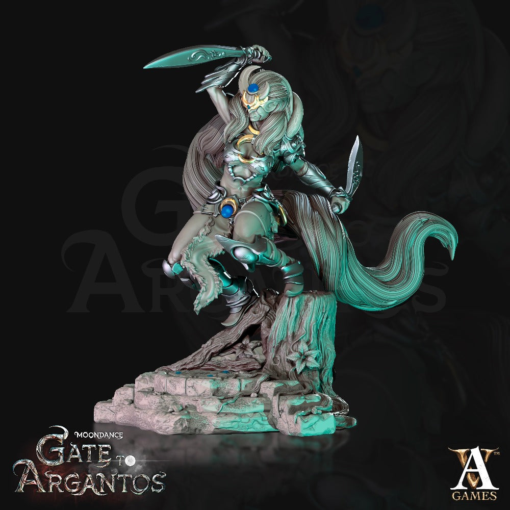 miniature Sister of the Black Moon 1 sculpted by Archvillain Games