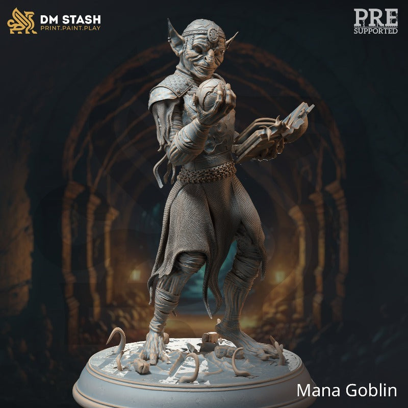 miniature Mana Goblins - Sorcerer sculpted by DM Stash