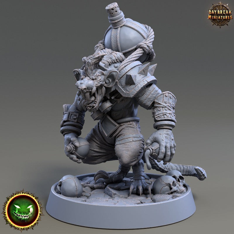 miniature Mozztar Foulhowl sculpted by Daybreak Miniatures