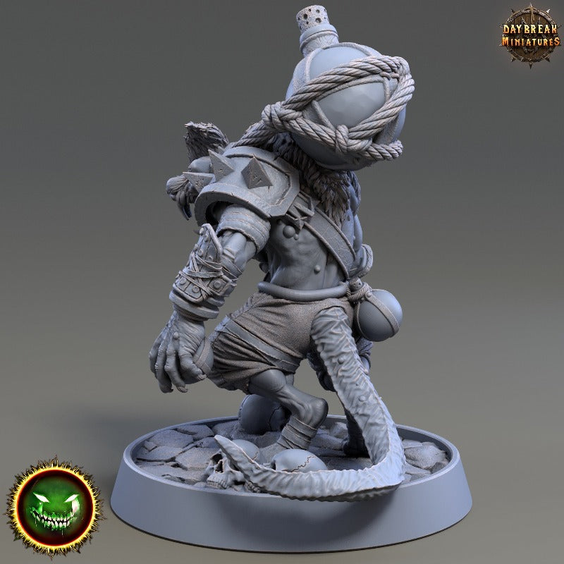 miniature Mozztar Foulhowl sculpted by Daybreak Miniatures