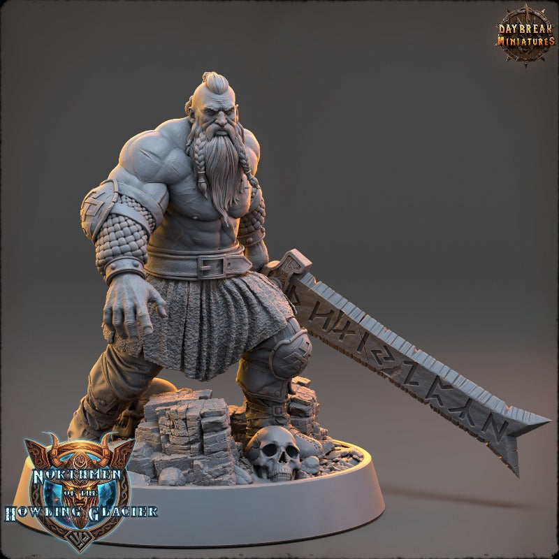 miniature Rogur Red sculpted by Daybreak Miniatures