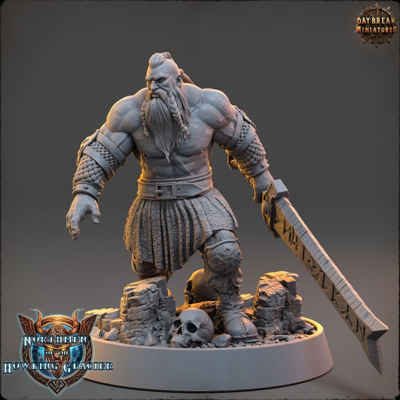 miniature Rogur Red sculpted by Daybreak Miniatures
