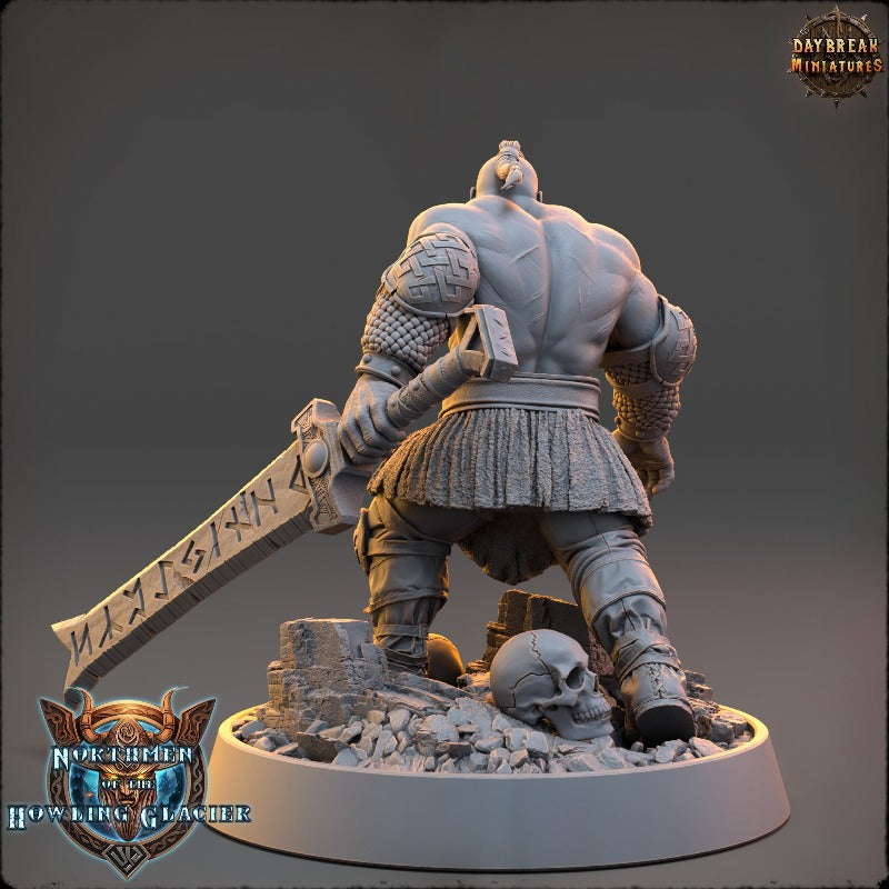 miniature Rogur Red sculpted by Daybreak Miniatures