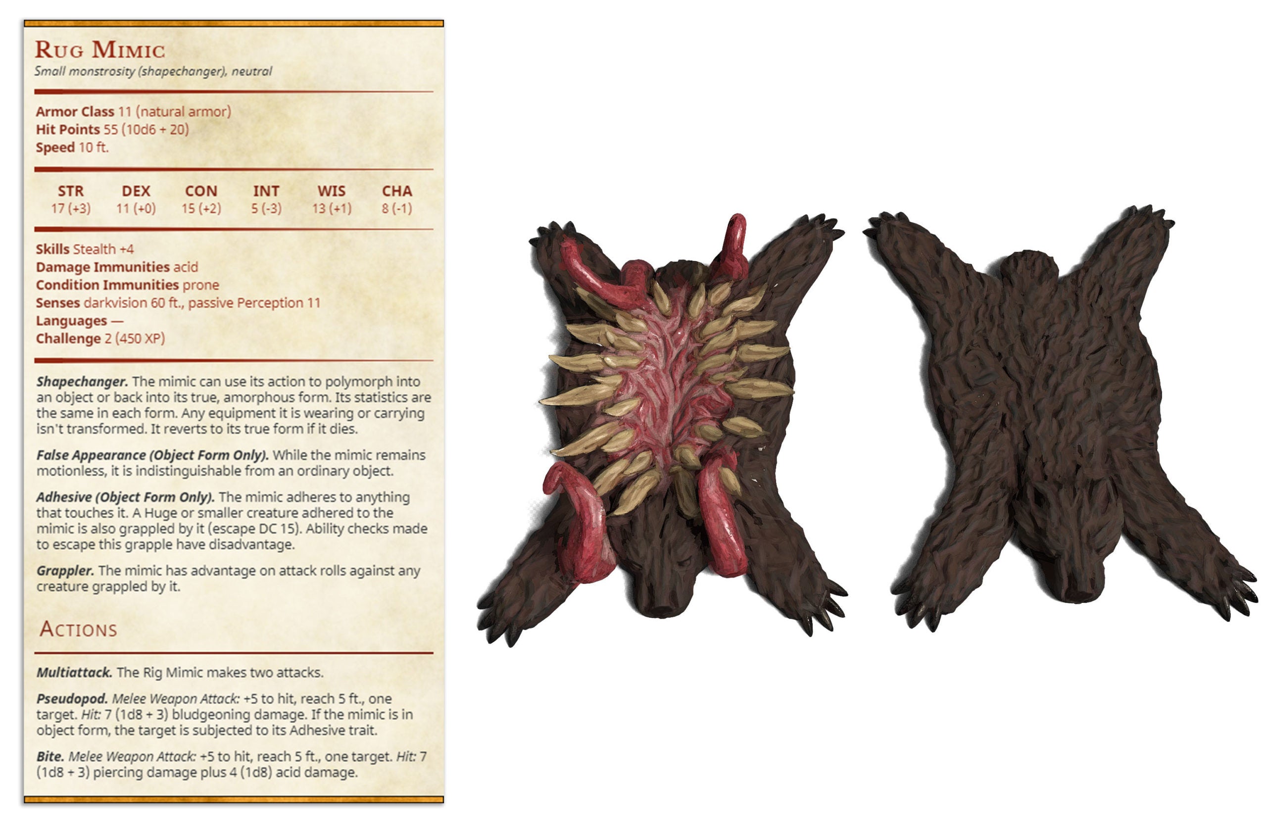 Furniture Mimics - Rug