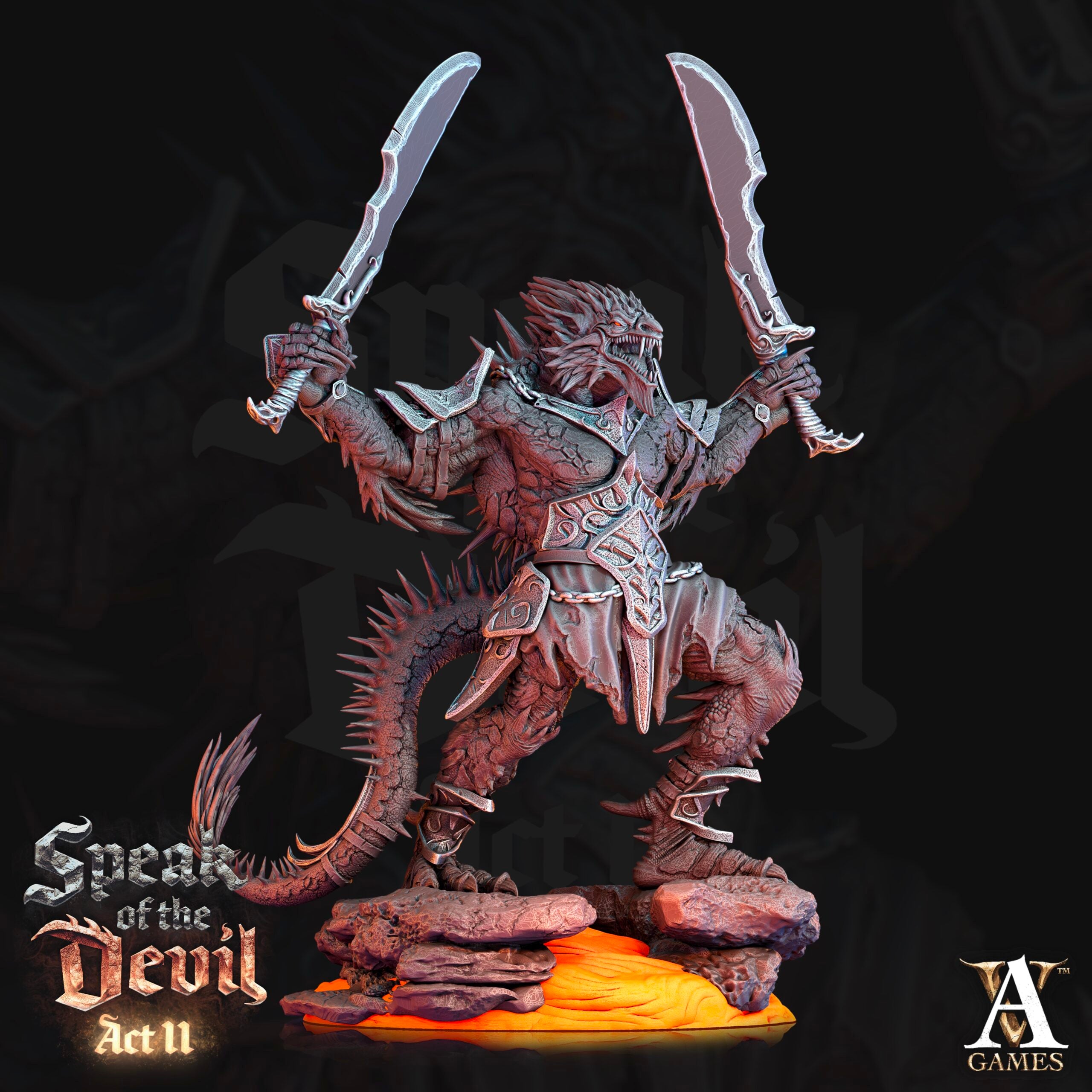 Terebrian Devil - Double Sword Up