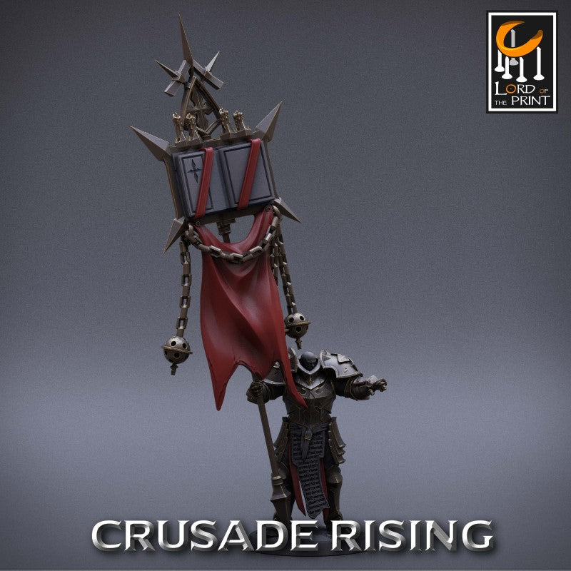 miniature Templar Banner by Lord of the Print