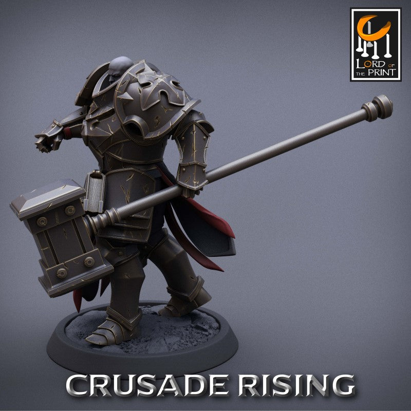 miniature Templar Hammer by Lord of the Print