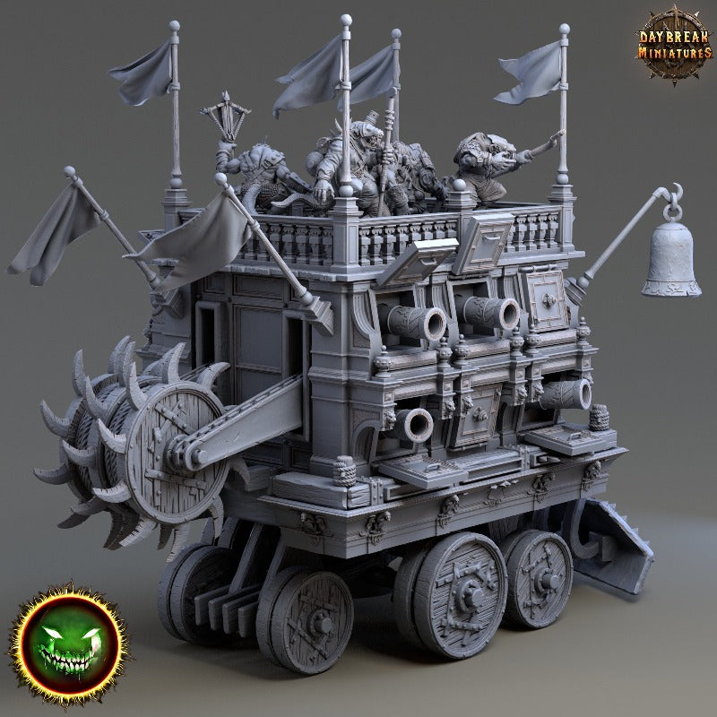miniature The Blood plow from Hell, mk2 sculpted by Daybreak Miniatures