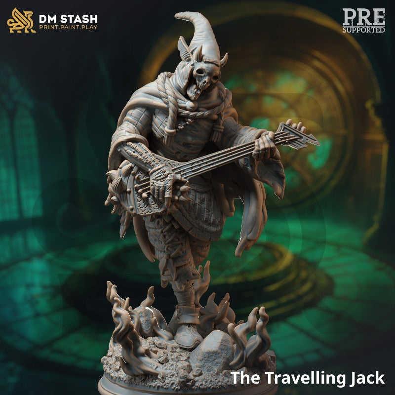 miniature The Travelling Jack - Demonic Jester sculpted by DM Stash
