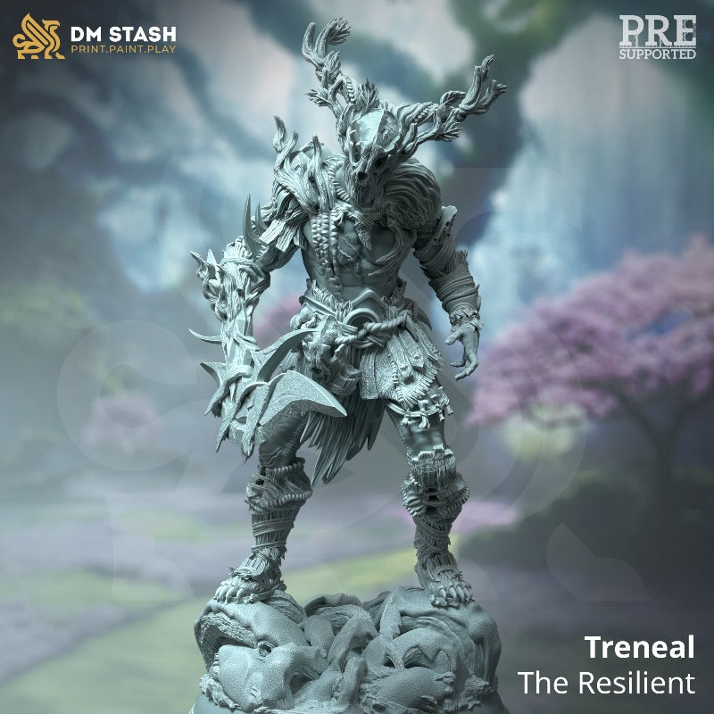 miniature Treneal - The Resilient sculpted by DM Stash
