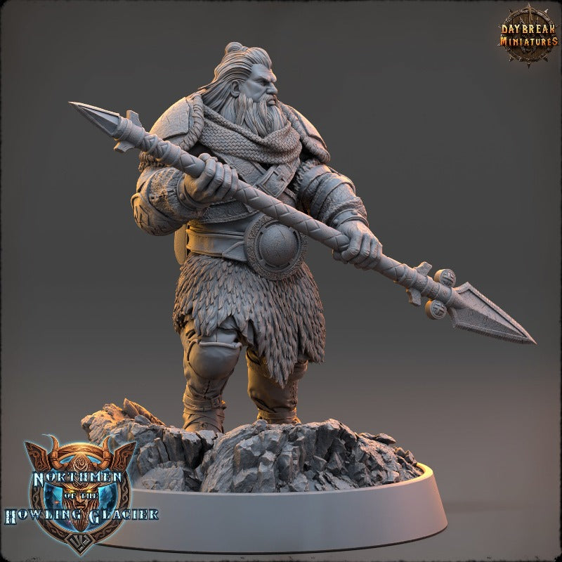 miniature Vidar Paleface sculpted by Daybreak Miniatures