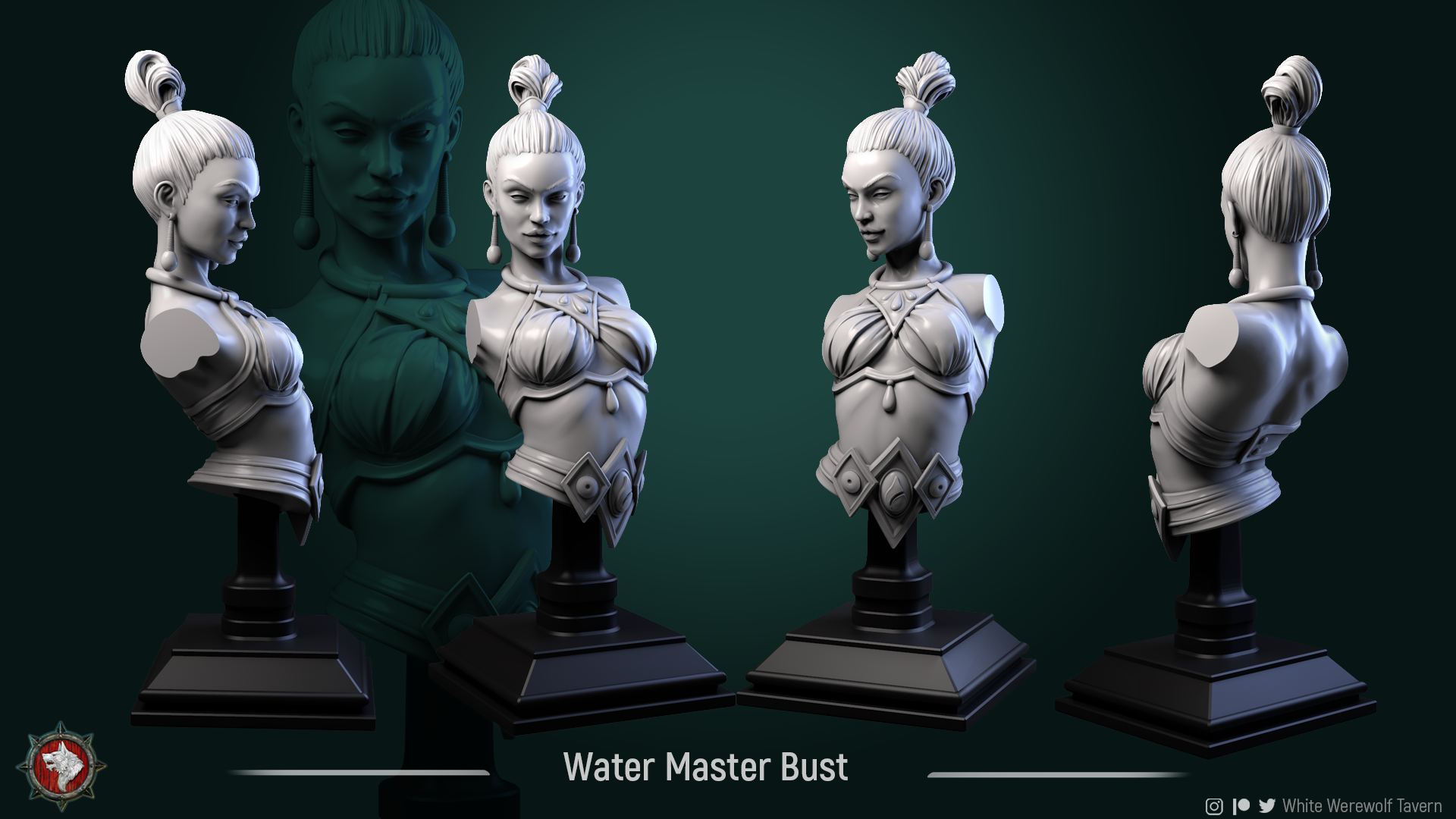 Water Master Bust