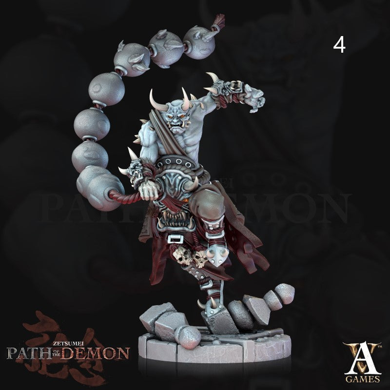 miniature Sohei Ire sculpted by Archvillain Games