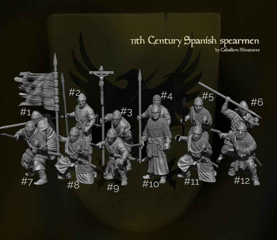 11th Century Spanish Spearmen