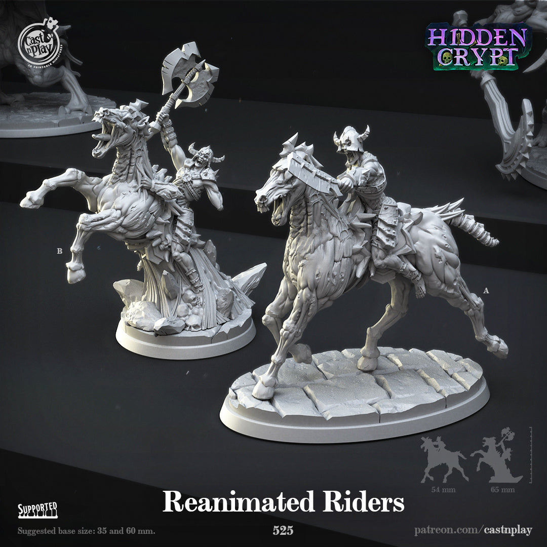undead riders on zombie horses