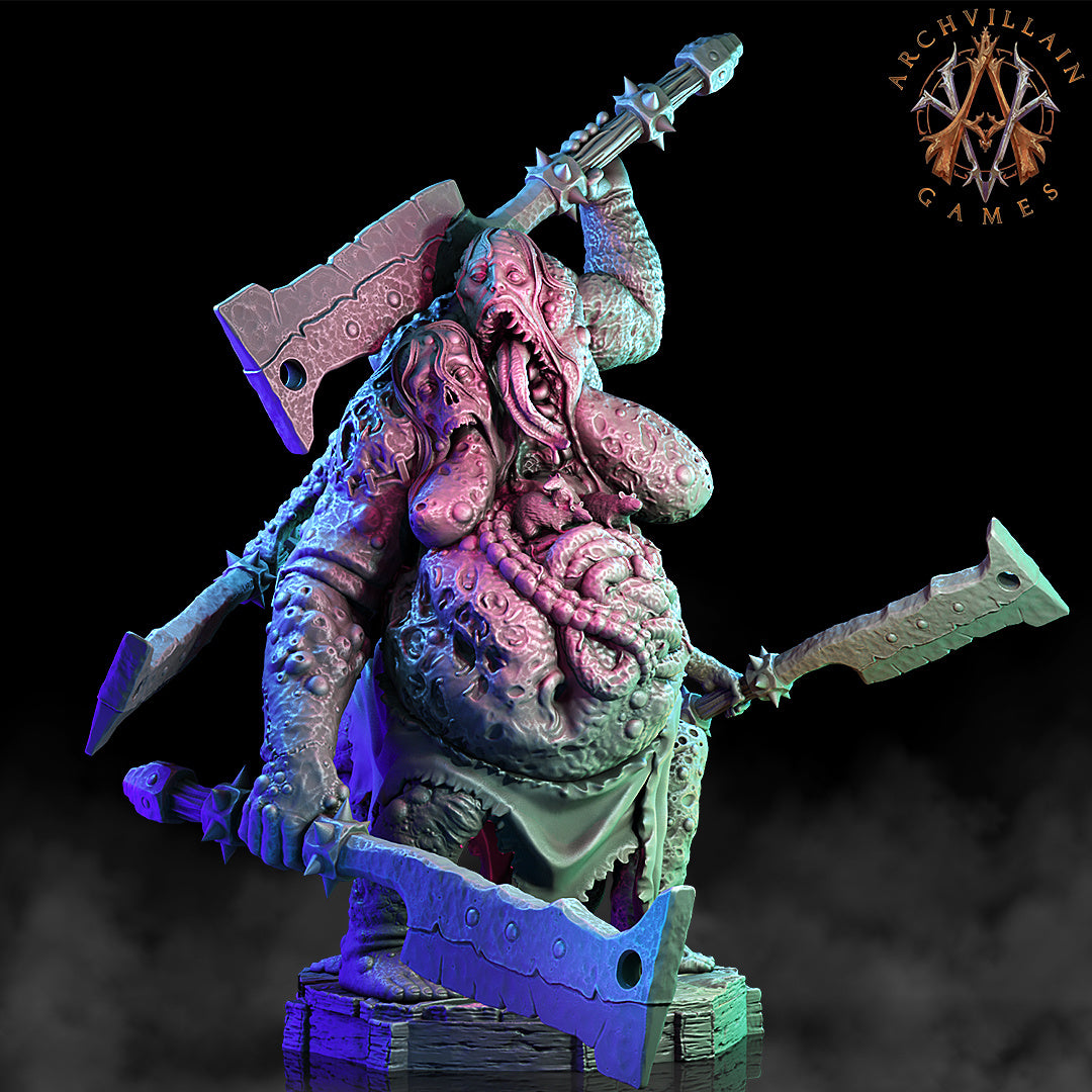 Abomination Ghoul Unpainted Resin 3D Printed Miniature
