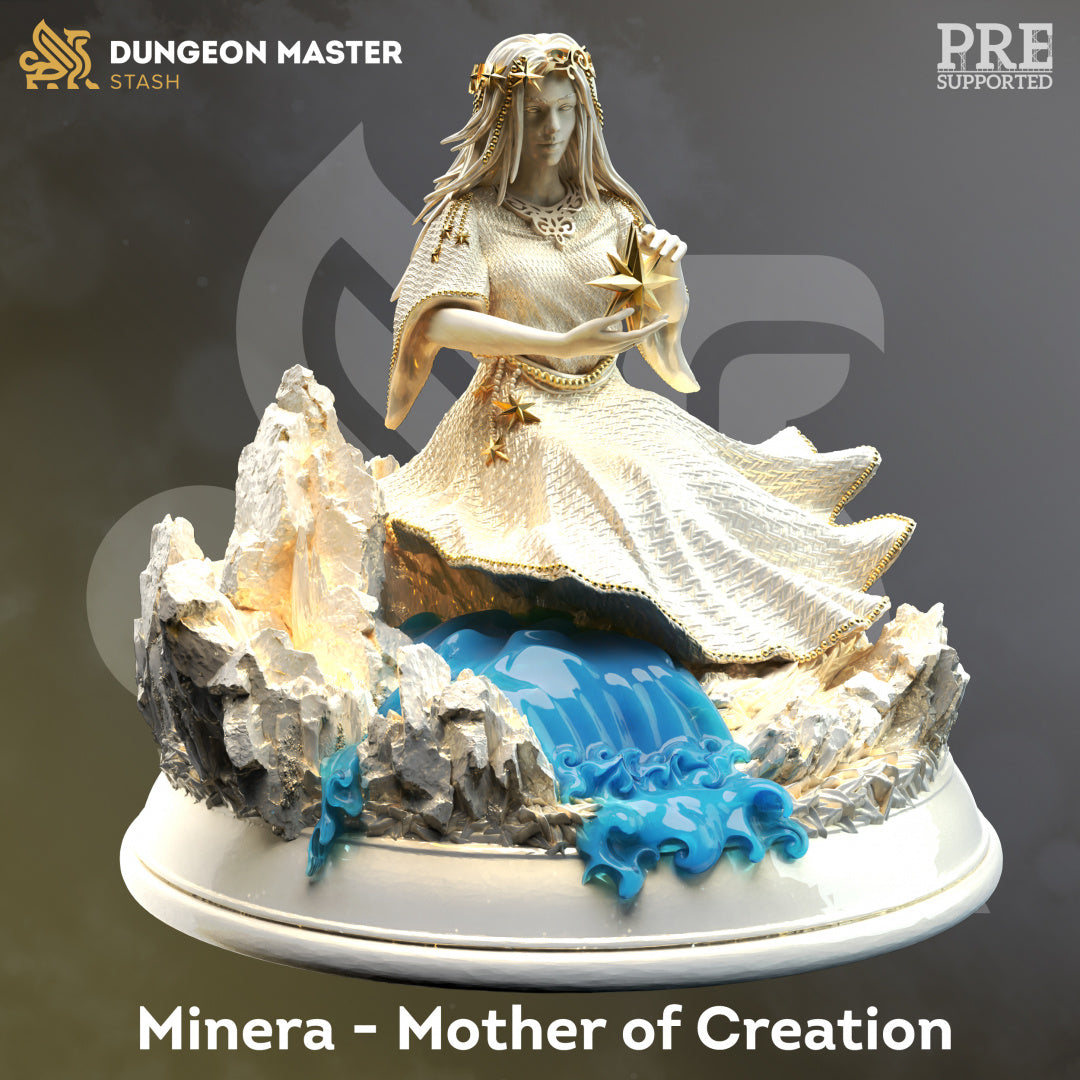 Goddess of everything creator  unpainted resin unpainted resin 3D Printed Miniature